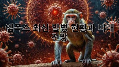 엠폭스: 최신 발병 현황과 미래 전망